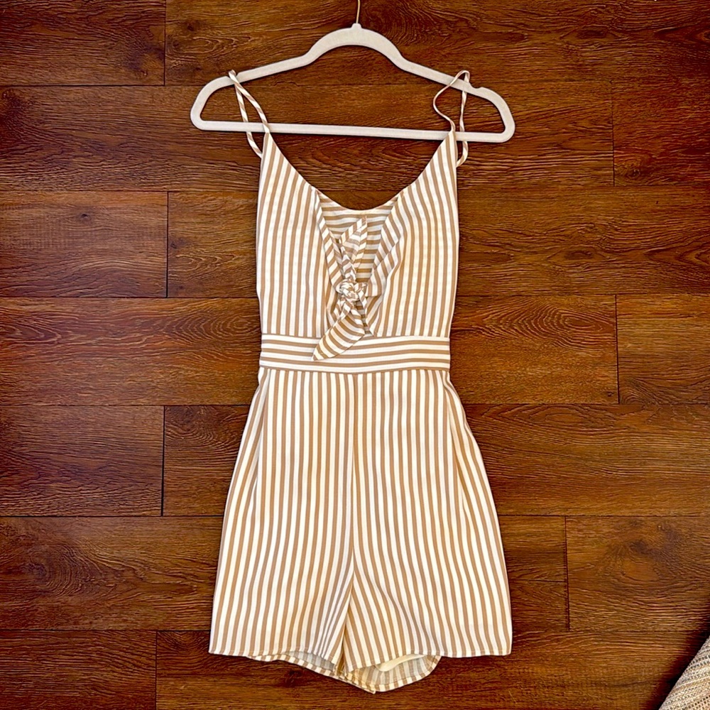 Stripped Romper